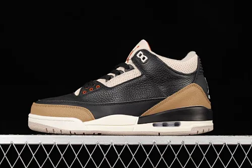 All categories Air Jordan Jordan series basketball shoes Air Jordan 3 Air Jordan 3 SE "Denim" AJ3 Joe 3 black brown cement CT8532-008